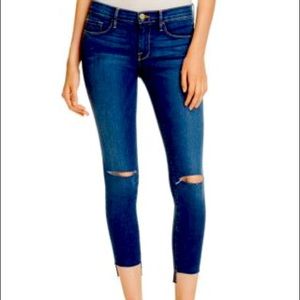 BUNDLE 3 for $75 
FRAME LE SKINNY DE JEANNE COLUMBIA ROAD SLITS Jeans Size 26